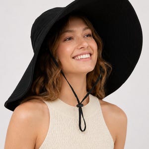 Oversized Brim UV Protection Hat - Lightweight, Breathable Sun Hat for Women - Perfect for Beach, Gardening, and Outdoor Activities image 18