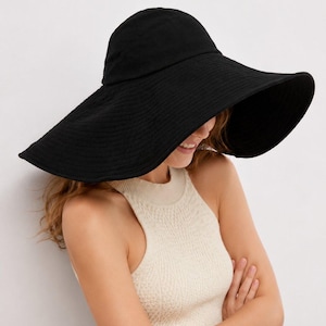 Oversized Brim UV Protection Hat - Lightweight, Breathable Sun Hat for Women - Perfect for Beach, Gardening, and Outdoor Activities image 17