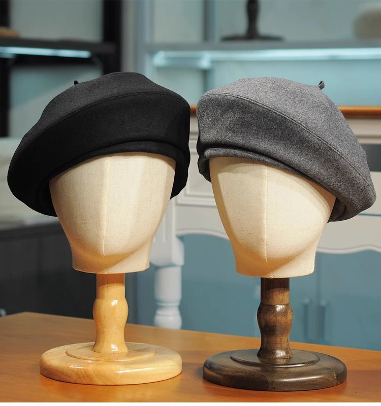 Handmade Cap Luxury Handcrafted Flat Cap | Hand Made Beret | Classic Wool Beret ...