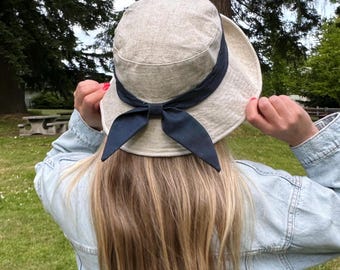 S M L Wide Brim Bucket Hat , Bucket Hat for Women, Sun Hat for Women,Summer Hat for Women, Beach Hat for Women, Foldable Hat,  Gift for her