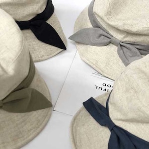 S M L Wide Brim Bucket Hat.