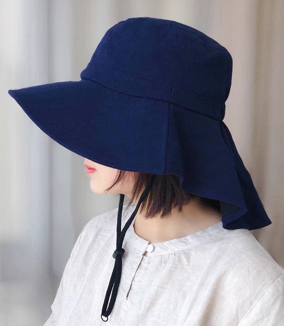 Wide Brim Bucket Hat , Bucket Hat for Women, Sun Hat for  display picture 1