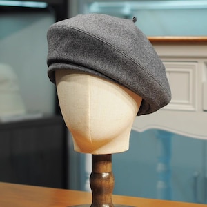 Luxury Handcrafted Flat Cap | Hand Made Beret | Classic Wool Beret | Elegant HeadWear Fashion| Unique Handmade Cap | Trendy Headwear
