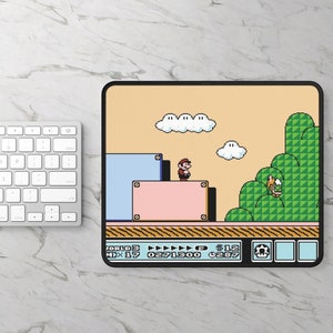 レトロゲームマウスパッド - マリオ、ゲーマーにぴったりの懐かしいギフト