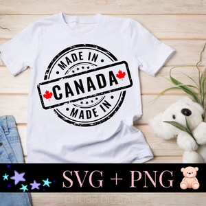 Made In Canada SVG | Made In Canada デジタルダウンロード - svg、png (300 DPI)