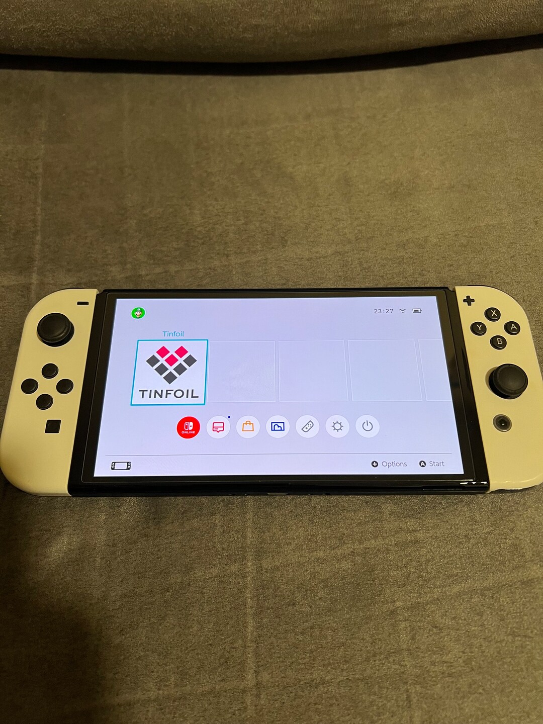 Nintendo Switch OLED White Modchip Tinfoil 128gb Etsy