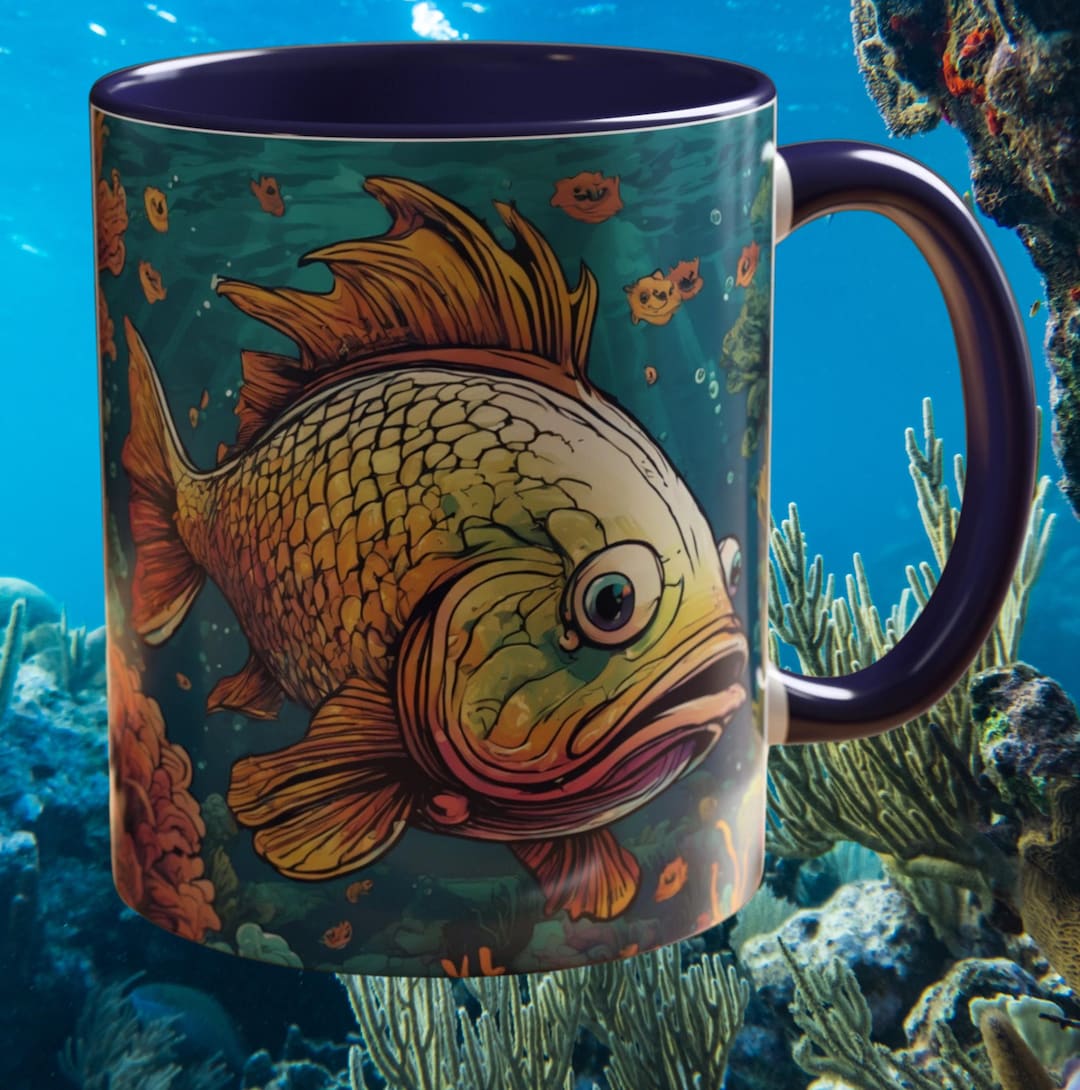Fish Stack Mug This item is unavailable - Etsy