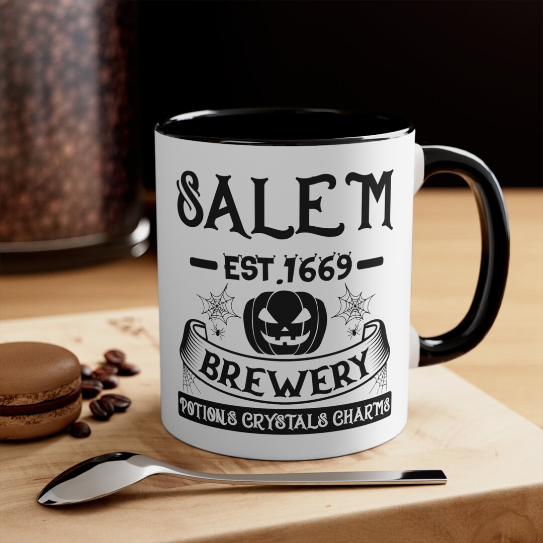 Halloween Gift Spooky Season Barware Ceramic Coffee Mug, 11 Oz Etsy