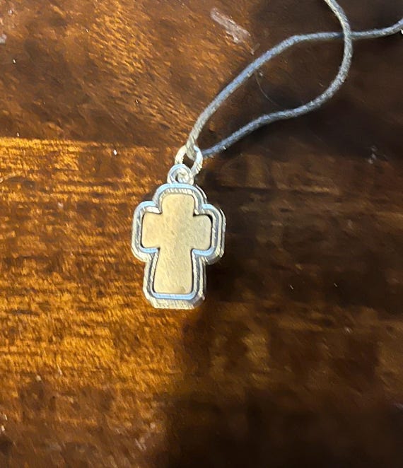 Small Wood Orthodox Church Cross