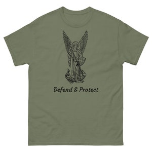 Defend & Protect Men&#39;s classic tee