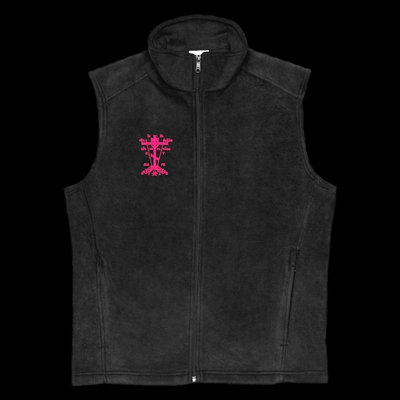 Old Rite Cross Columbia fleece vest