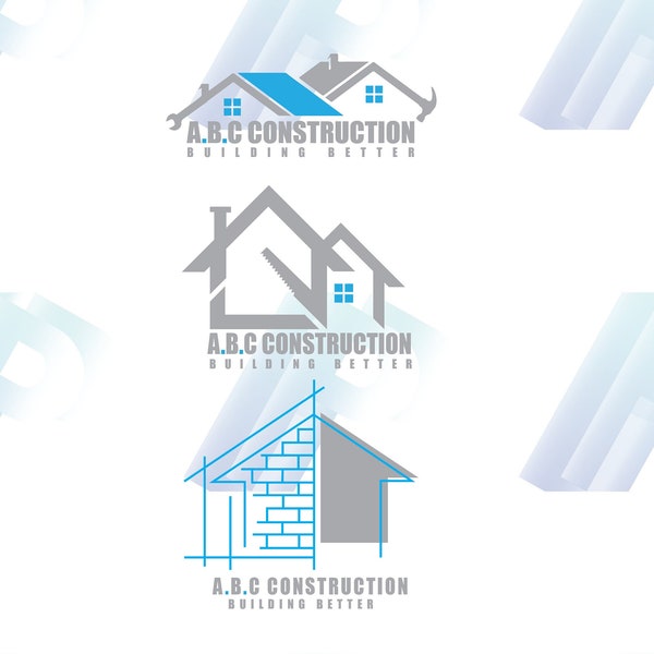 Construction Business Logo Templates