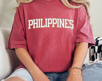 Philippines Shirt, Comfort Color Philippines Souvenir,Travel to Philippines, Gift for Philippines, Philippines Gift, Philippines Souvenir