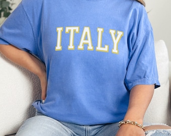 Comfort Colors Italy T-Shirt: Garment-Dyed Souvenir Tee
