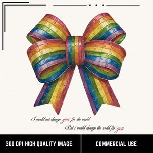 Rainbow Puzzle Bow Autism Awareness PNG (Digital Download)