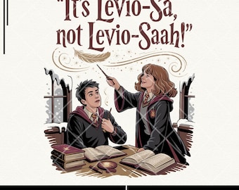 It’s Levio-Sa Not Levio-Saah PNG | Trending Vintage Wizard Classroom Shirt