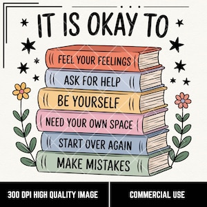 It&#39;s Okay PNG, Motivational PNG, Mental Health Matter PNG, Mental Health Awareness Design