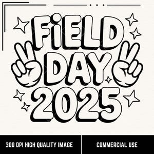 Dia de Campo 2025 PNG, Design de Camiseta para o Dia dos Esportes Escolares, Sublimação de Símbolo de Paz Retrô para o Dia de Campo, Gráfico de Camiseta para o Dia de Diversão do Professor Infantil, Arquivo Cricut Cut