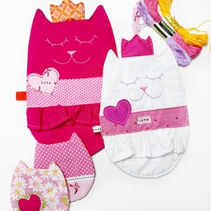 Patrón de costura para agarradera de gato (PDF)