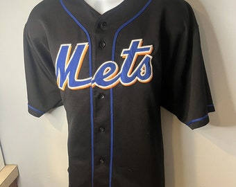 Vintage Jay Payton Jersey New York Mets Size XXL Russell Athletic Black