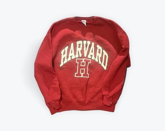 Vintage Harvard Champion Reverse Weave Warm up Sweatshirt Size 