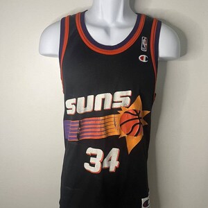 Charles Barkley Suns Jersey Black Men's New Adult Large Jersey