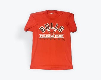 Salem 90s Chicago Bulls Training Camp Size Medium Single Stitch