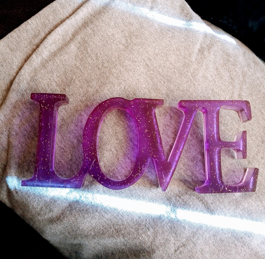 Free Standing Love Sign Etsy