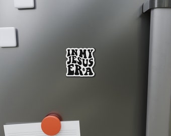 In My Jesus Era Die-Cut Magnets