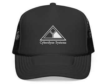 Cyberdyne Systems Logo Trucker Cap | Terminator inspiriert Sci-Fi Film Hut Geek Fan Merchandise