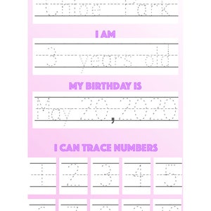 Personalized Handwriting Paper