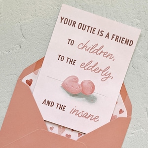 Carte imprimable | Message d'accueil sur le thème d'une émission télévisée de Dystopian Corporation | Affirmations extérieures | Cadeau de dernière minute pour Innie ou Outie | Téléchargement numérique