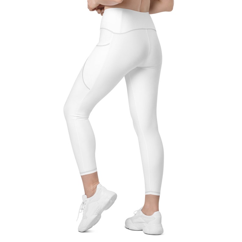 Ella crossover leggings with pockets main image 0