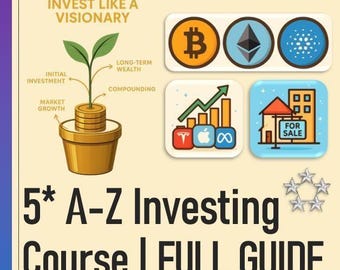 Investieren für Anfänger-Leitfaden: Aktien, Krypto, Immobilien, ETFs