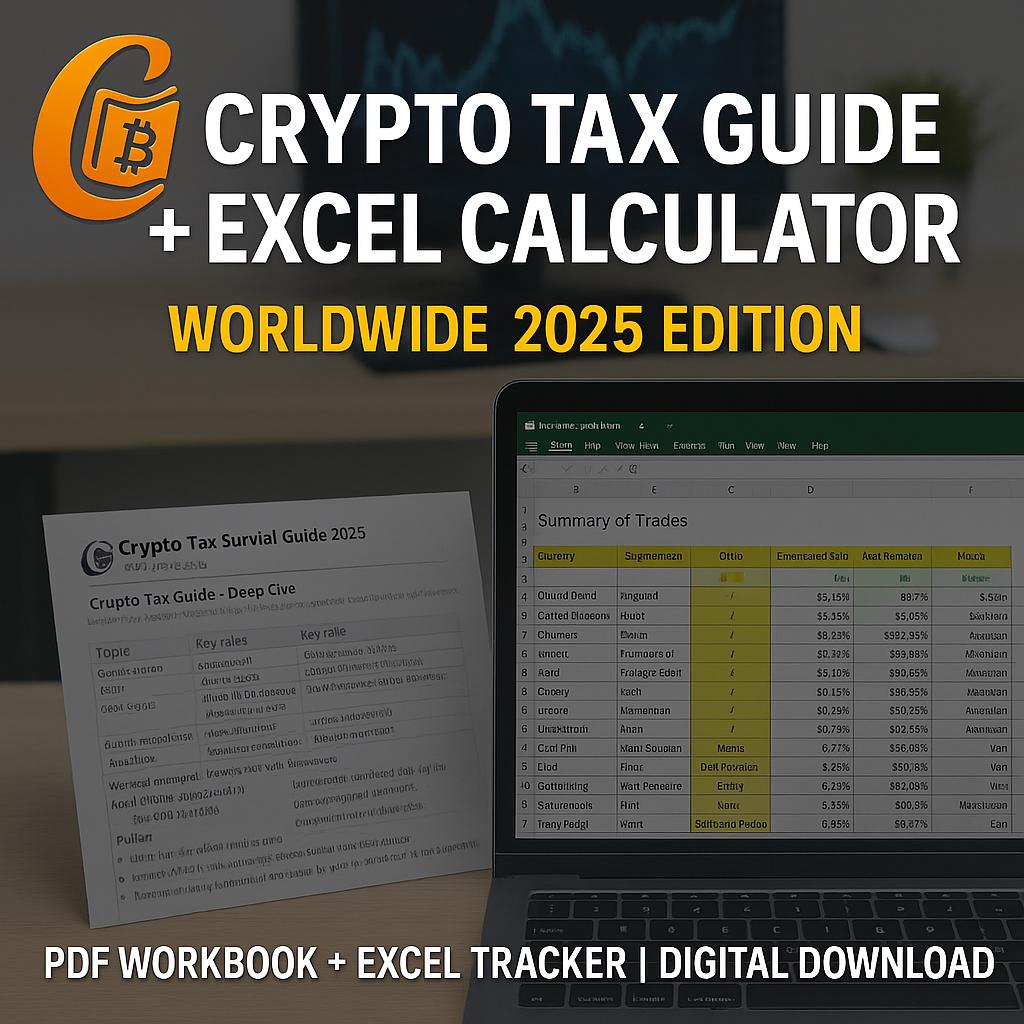 Crypto Tax Guide 25/26: Excel Calculator & PDF Workbook (digital Download)  - Etsy Finland