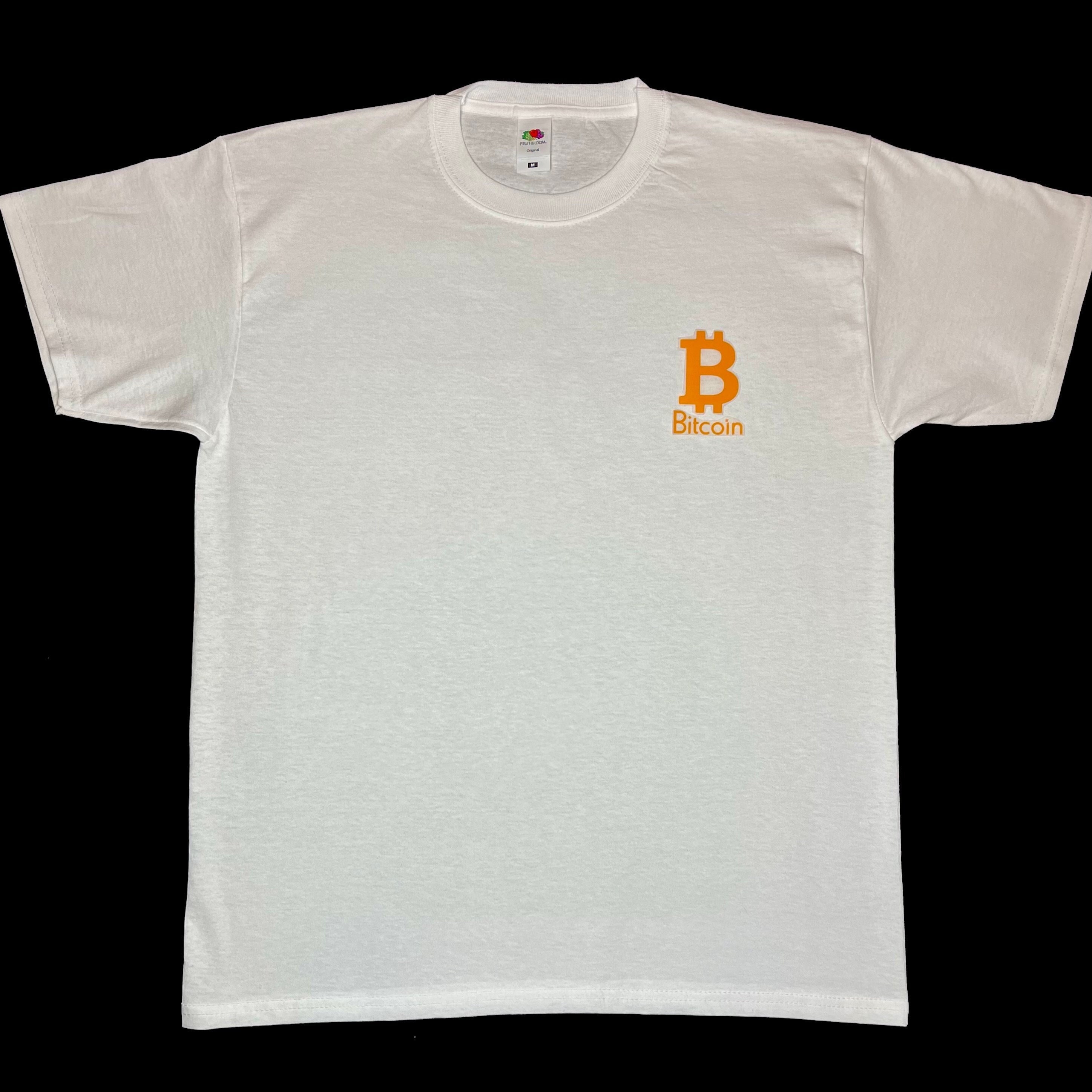 BITCOIN Logo T-Shirt | Cryptocurrency Icon | Crypto Shirt | BTC Souvenir  Gift | Crypto Clothing
