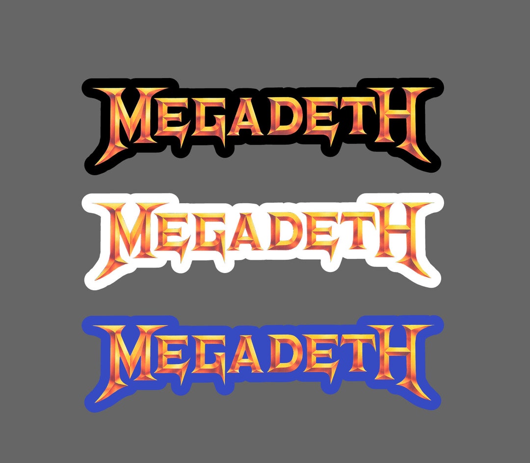 Megadeth Sticker Decal - Etsy
