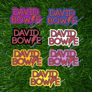 David Bowie Sticker Decal