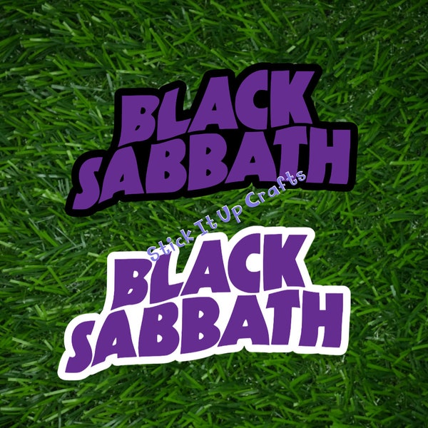 Black Sabbath Sticker Decal