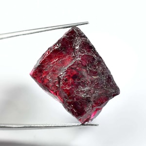 54.80 Ct Very Rare 100% Natural Red Painite Rough Unheated Burmese Facet Loose Rough Certified-Wholesale Rough-Natural Painite Rough Raw AAA