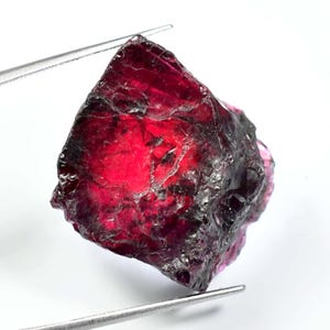 63.80 Ct Very Rare 100% Natural Red Painite Rough Unheated Burmese Facet Loose Rough Certified-Wholesale Rough-Natural Painite Rough Raw AAA