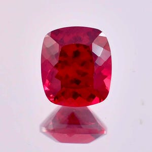 15,50 kt natuurlijk Birmaans rood Painiet kussengeslepen losse edelsteen GIT-gecertificeerde 12 x 14 MM-AAA+ topkwaliteit Painite-ring en sieraden maken van edelstenen