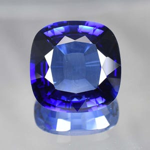 Rare Natural Royal Blue Ceylon Sapphire Cushion Cut Loose Gemstone GIT Certified-AAA+ Top Quality Sapphire-Ring & Jewelry Making Gemstone