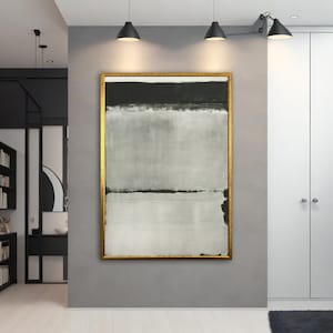Mark Rothko White Canvas Art, Mark Rothko Colored Wall Art, Art Reproduction,ready-to-hang canvas print , mark rothko paint, Home decor
