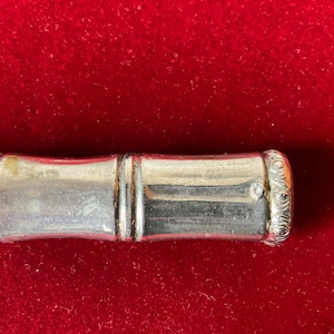 Sterling Silver and Stainless Steel Letter Opener
