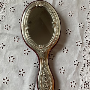 Set of Antique Art Nouveau Hand and Pocket Mirrors - Etsy