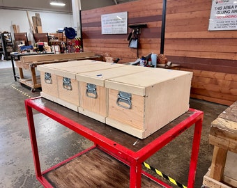 Custom Crates and Pedestals for Artwork