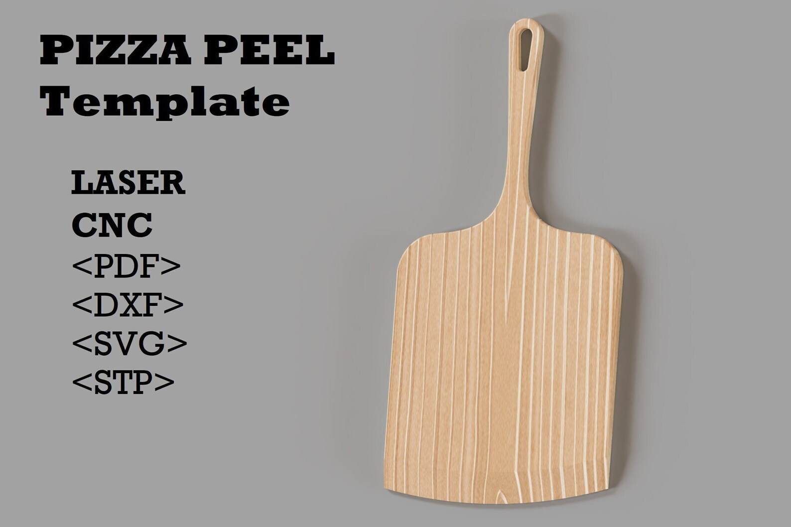 Pizza Peel Template - Etsy