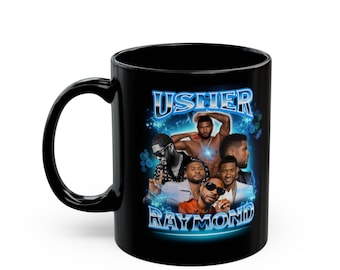 Usher Raymond Collage Coffee Mug