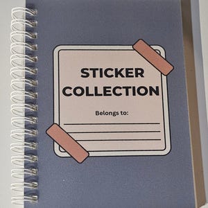 Libro de pegatinas reutilizables (A6)